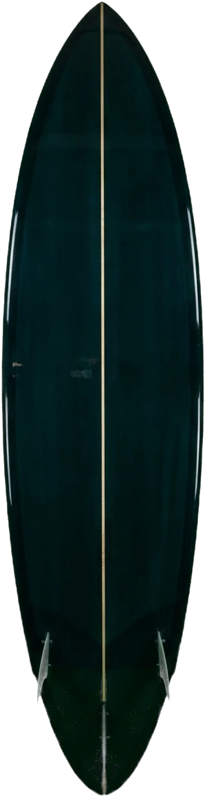 Pedra Branca, a pintail gun measuring 7'6"
