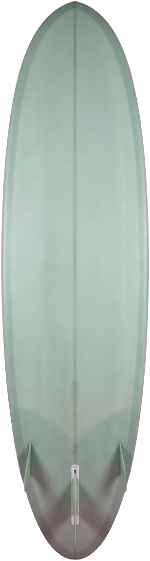 Ribeira, a mid-length measuring 7'0"